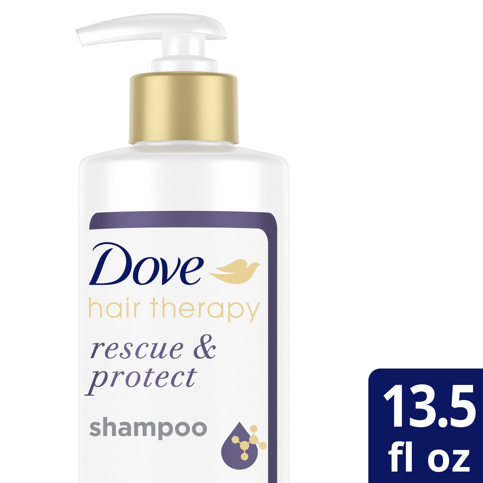Dove Hair Therapy Rescue & Protect Sulfate-Free Shampoo 13.5 fl oz