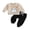 Khaki-Ghost, variant on RUINIXCW Toddler Baby Boy Halloween Outfit Infant Baby Boy Fall Winter Clothes Pumpkin Ghost Embroidery Long Sleeve Sweatshirt with Jogger Pants Set