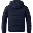 thumbnail image 2 of Windproof and warm winter coat, men's long and lightweight down jacket, quilted winter jacket with a hood, 2 of 6