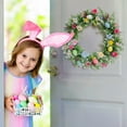 thumbnail image 4 of Harpi Spring Wreaths for Front Door Clearance, Greenery Summer Wreath, Easter Wreaths Easter Elements Decorations Door Hanging Easter Wreaths, 4 of 9