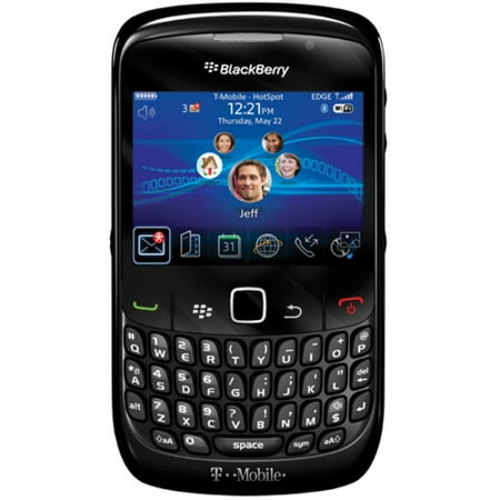 BlackBerry Curve 8500 8520 256 MB Smartphone, 2.5" LCD320 x 240, Black