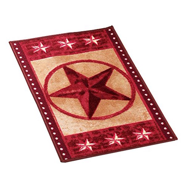 Collections Etc Country Barn Star Rug