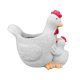 thumbnail image 4 of Plantador de adorno decorativo dibujos animados portátiles de pollo portátil estatua de gallina y polluelos para decoración de la oficina, 4 of 8