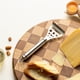 thumbnail image 5 of Rallador de queso de acero inoxidable 2 en 1, cepillo para queso con mango ergonómico para quesos blandos, semiduros y duros, apto para lavavajillas, 5 of 5