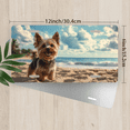 thumbnail image 2 of 1 Pcs 2D Flat License Plate Covers & Frames, A Yorkie For Decorative Front, Waterproof For Decoration Aluminum License Plate Covers & Frames Cover For Men Women, 12" X 6", 2 of 6