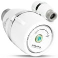 thumbnail image 3 of Niagara N2610 Shower Head - Bi-Max Adjustable Flow Rate (1.0/1.5 GPM) California Compliant White - Adjustable Water Saving High Pressure Low Flow, 3 of 4