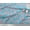 Turquoise Blue, variant on Soimoi Blue Cotton Duck Fabric Peony Floral Print Fabric by the Yard 42 Inch Wide