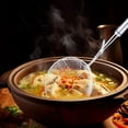 thumbnail image 3 of BinKFF Stainless Steel Spider Skimmer, Multi Kitchen Pasta Strainer Spoon with Long Handle - Kitchen Strainer Ladle Wire Skimmer Spoons for Cooking and Frying, 3 of 3