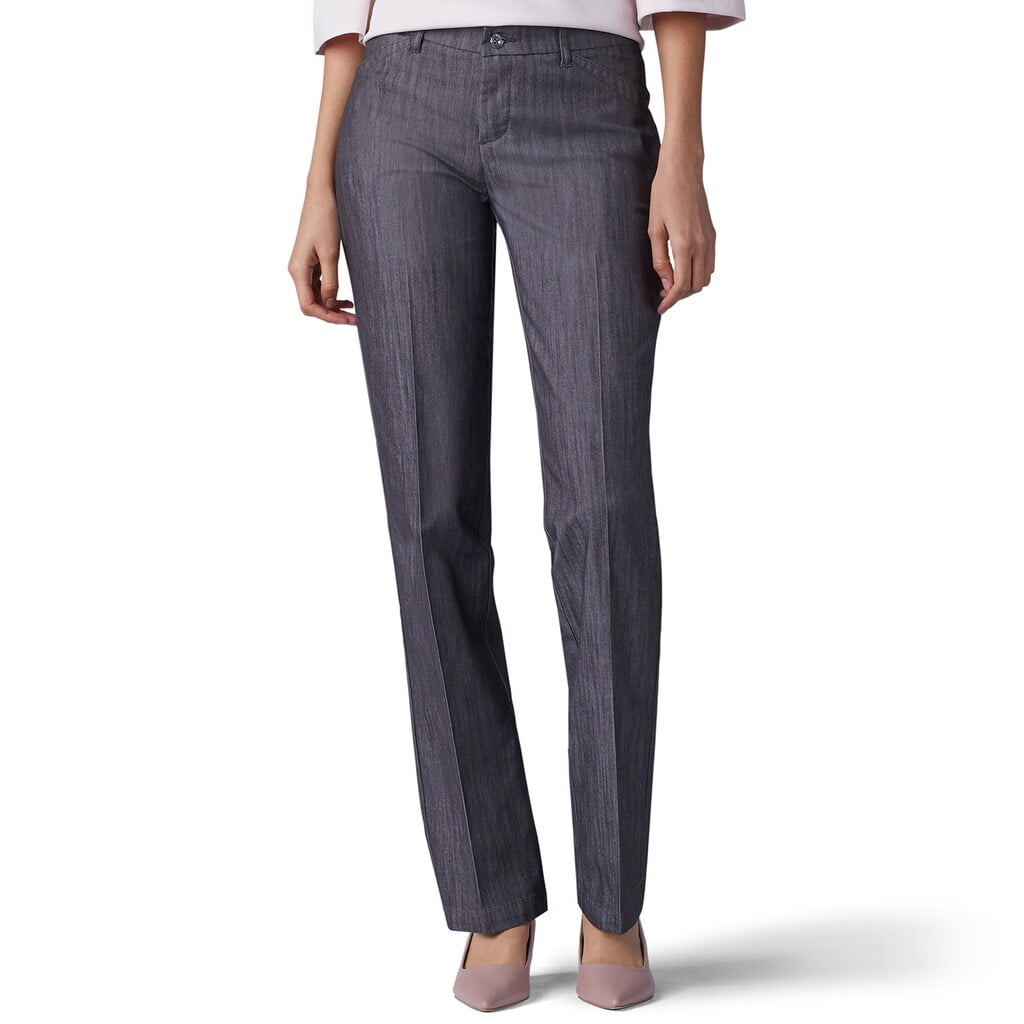 Women's Lee Flex Motion StraightLeg Pants Carbon Rinse