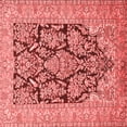 thumbnail image 1 of Ahgly Company Indoor Square Persian Red Traditional Area Rugs, 7' Square, 1 of 4
