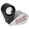 thumbnail image 1 of Rechargeable Four-Colour Light Source 13LED Magnifier Mini Pocket 20X, 1 of 5