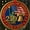 Color-4, variant on 250 Anniversary USA Christmas Ornament, Christmas in July Decorations
