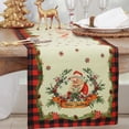 thumbnail image 2 of Christma Table Runner 13.8 x 72 Inches for Dining Room Home Kitchen Decorations for Christmas Eve Party, 2 of 6