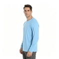 thumbnail image 4 of PAKUSISUP Men's Long Sleeve Fishing Shirts UPF 50+ | Quick-Dry Sun Protection Shirts (Lightweight, 100% Polyester), 4 of 6