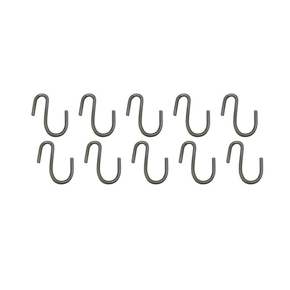 Qty 10: S Hooks
 Fits Universal Products Replaces 75 TSHK