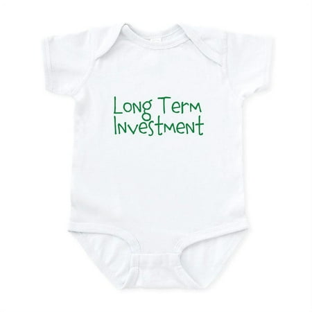 

CafePress - Long Term Investment Body Suit - Baby Light Bodysuit Size Newborn - 24 Months