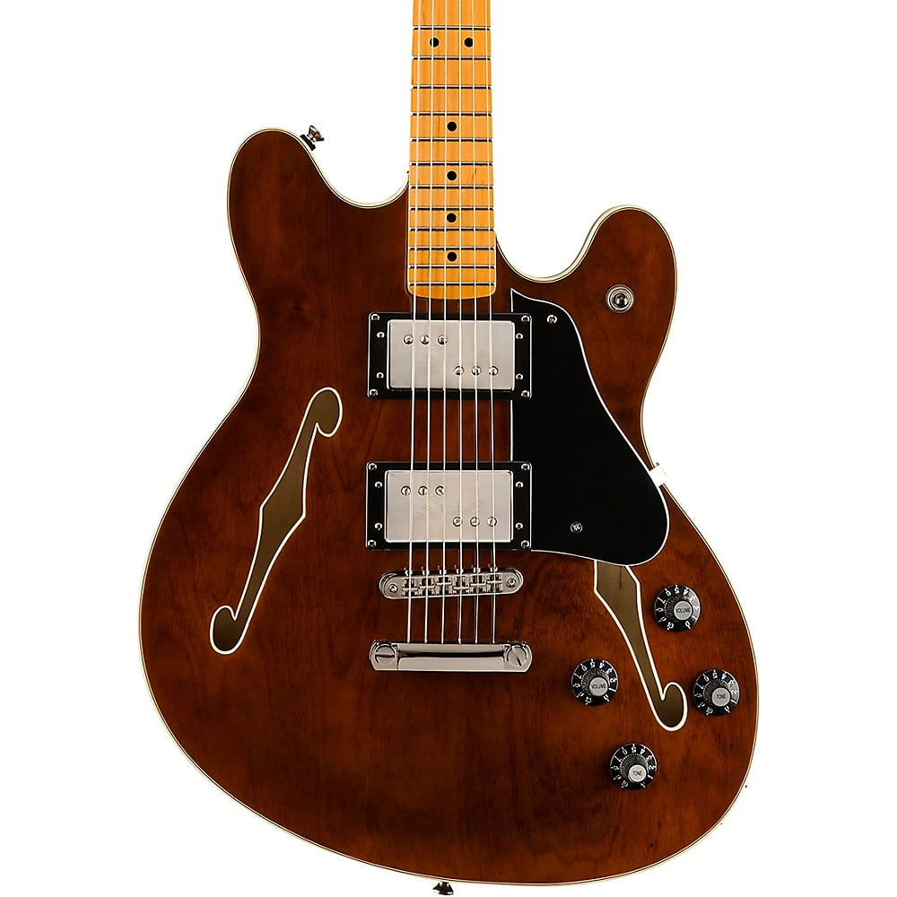 Squier Classic Vibe Starcaster SemiHollow Electric Guitar (Walnut
