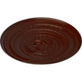 thumbnail image 3 of Ekena Millwork 26 1/4"OD x 1 1/2"P Pearl Ceiling Medallion (Fits Canopies up to 1 7/8"), Hand-Painted Brushed Mahogany, 3 of 5