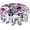 Purple Rose Flower, variant on Round Sunflower Tablecloth Orange Flower Table Cloth Fall 60 Inch Table Cover for Round Tables Sunflower Table Cloth for Kitchen Dining Room