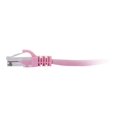 thumbnail image 3 of C2G Cat5e Snagless Unshielded (UTP) Network Patch Cable - patch cable - 2 ft - pink, 3 of 4