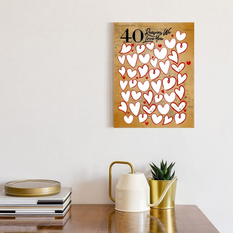 40-reasons-we-love-you-40th-birthday-gift-guest-canvas-for-her-man-woman-sister-friend-family-great-40th-anniversary-or-40th-birthday-party-decoration-11x15-inches-walmart-com