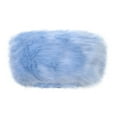thumbnail image 4 of Women‘s Navel Tube Tops Fur Furry Sleeveless Off Shoulder Backless Bandeau Slim Fit Crop Tops, 4 of 6