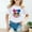 White, variant on Aihuaihua Girl's Graphic Tees Crew Neck Short Sleeve Cute Summer Tops Multicolor Print T Shirts Black,7-8 Years
