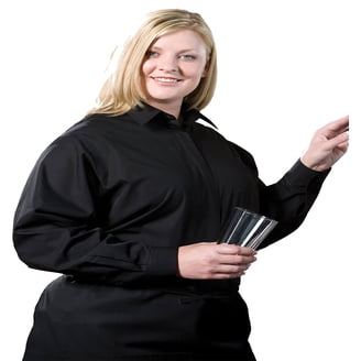 Chemisier Femme Riders By Lee - Manches 3/4, Boutonnage, Marine, Taille XL, Occasion Très Bon état