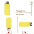 thumbnail image 4 of Uxcell 2 Pcs Alcohol Liquid Press Pumping Dispenser 500ML Nail Polish Remover Empty Bottle Yellow, 4 of 5
