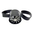 thumbnail image 1 of 1x Automotive Intake Turbo for Charger Single Fan Engine Gas Fuel saving Turbo for Charger Kit-, 1 of 3