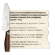 thumbnail image 2 of Cuchillo De Cocina De 8 Pulgadas, Cuchillo De Chef Profesio Marrón claro, 2 of 5