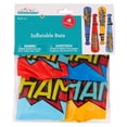 thumbnail image 3 of Multicolor Inflatable Bat Party Favors, 4 Pieces, by Way To Celebrate, 3 of 6