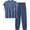 Dark Blue, variant on PRETTYGARDEN Womens Two Piece Outfits Sweater Sets Knit Pullover Tops And High Waisted Pants Matching Tracksuit Sweatsuit Set