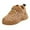 Brown, variant on Girls Sneakers Mesh Upper Lightweight Breathable Tennis Shoes Trendy Casual Sports Shoes For Kids ,5-5.5 Years
