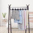 thumbnail image 3 of Trouser hanger - set of 12 - 2 clips - plastic, 3 of 6
