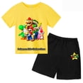 thumbnail image 3 of Nuevo conjunto de dos piezas de camiseta y pantalones cortos de Super Sonic, conjuntos de ropa para niños, niños y niñas, camisetas, camiseta y pantalones de Sonic, 3 of 5