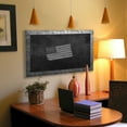 thumbnail image 2 of Rayne Mirrors American Made Rayne Safari Silver Blackboard/Chalkboard, 2 of 5
