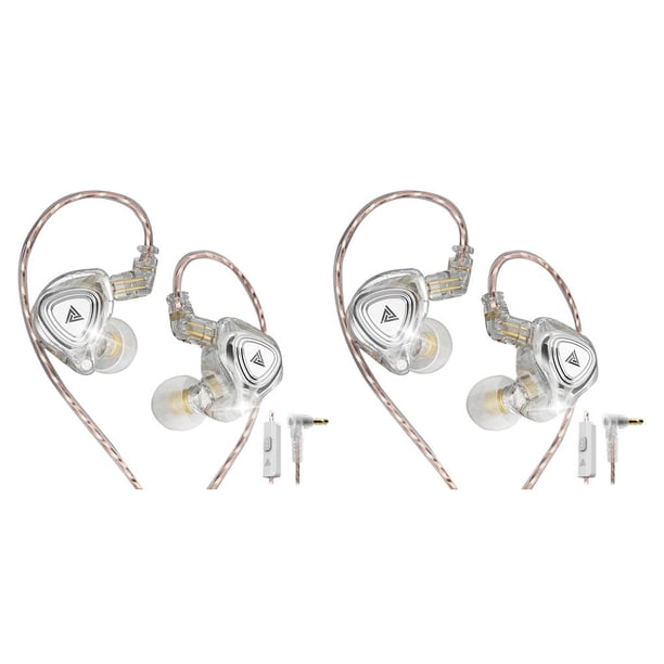 Matsuzay Auriculares ZX3 con cable, portátiles, dinámicos, de 360 grados, en la oreja, para transmisión en vivo, para correr, Tipo 3 con Type1 NO1