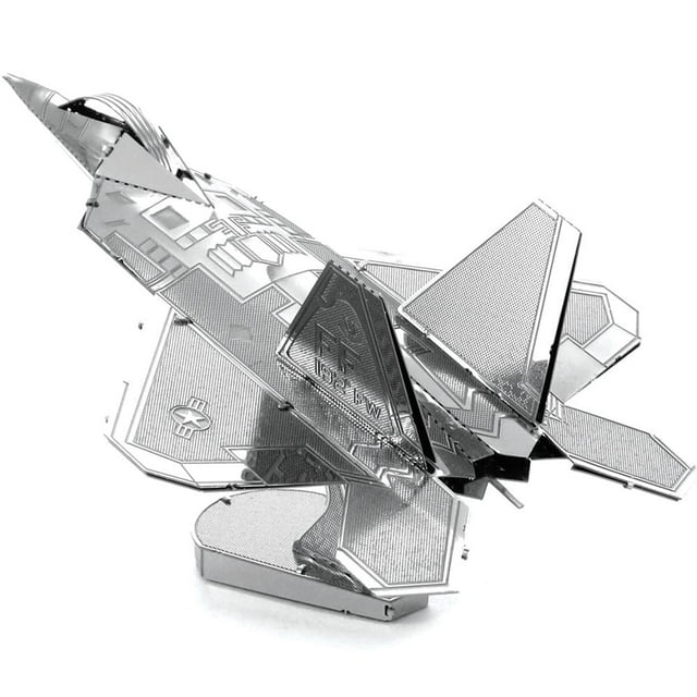 Rompecabezas de Metal Fascinations Metal Earth Avión F-22 Raptor