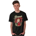 thumbnail image 3 of Dream Big The World is Yours Cartoon Men's Graphic T Shirt Tees Brisco Brands M, 3 of 5
