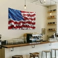 thumbnail image 4 of SEANATIVE American Flag Wall Tapestry Room Small Tapestry for Bathroom Kitchen Tapestry for Bedroom Tapestry Home Decor 36H*24W Inches Mini Tapestry,4 of July, 4 of 6