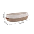 thumbnail image 3 of Inerposs Woven Storage Basket, Decorative Bathroom Basket, Multipurpose Storage Solution, Ideal for Home Decoration, Organizing Toiletries and Essentials, 3 of 6
