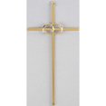 thumbnail image 1 of Dicksons Linked Wedding Bands Silvertone 8 Inch Cana Hanging Wall Cross, 1 of 3