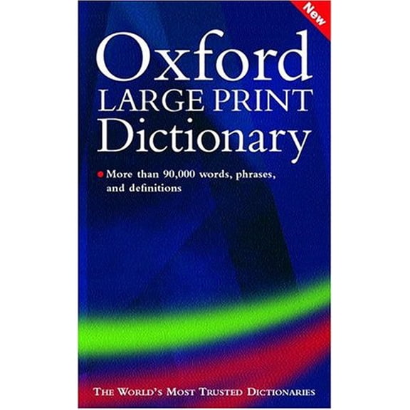 Pre-Owned Oxford Large Print Dictionary