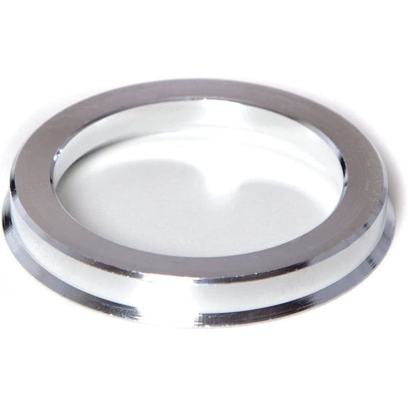 73.1mm OD to 67.1mm ID Silver Aluminum Hub Centric Rings