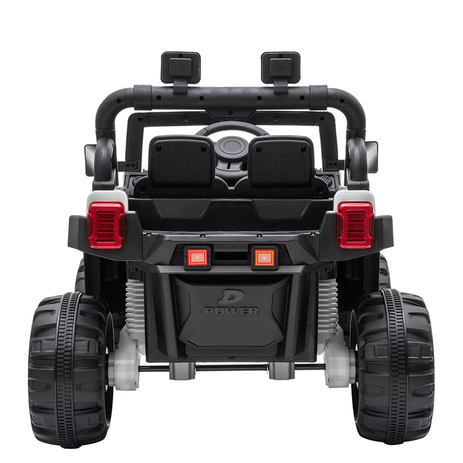 CIPACHO 12V Electric Ride On Cars, Realistic 4 Wheeled Off-Road UTV, Two Seater Ride On Truck Toy for Toddlers Age 3-5, White CIPACHO 12V Electric Ride On Cars, Realistic 4 Wheeled Off-Road UTV, Two Seater Ride On Truck Toy for Toddlers Age 3-5, White