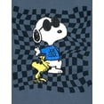 thumbnail image 3 of PEANUTS Woodstock Snoopy Charlie Brown Toddler Boys 3 Pack T-Shirts Blue / Gray / Khaki 2T, 3 of 5