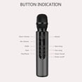 thumbnail image 2 of Handheld BT Microphones Kids Karaoke Microphone Home KTV Player for Home Party, 2 of 9