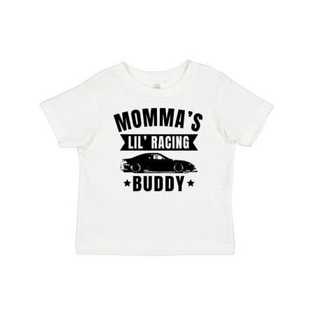 

Inktastic Mommas Lil Racing Buddy Gift Baby Boy or Baby Girl T-Shirt