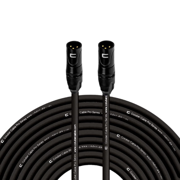 Coluber Cable 3-Pin Male Balanced XLR Cable-Professional Microphone Cable